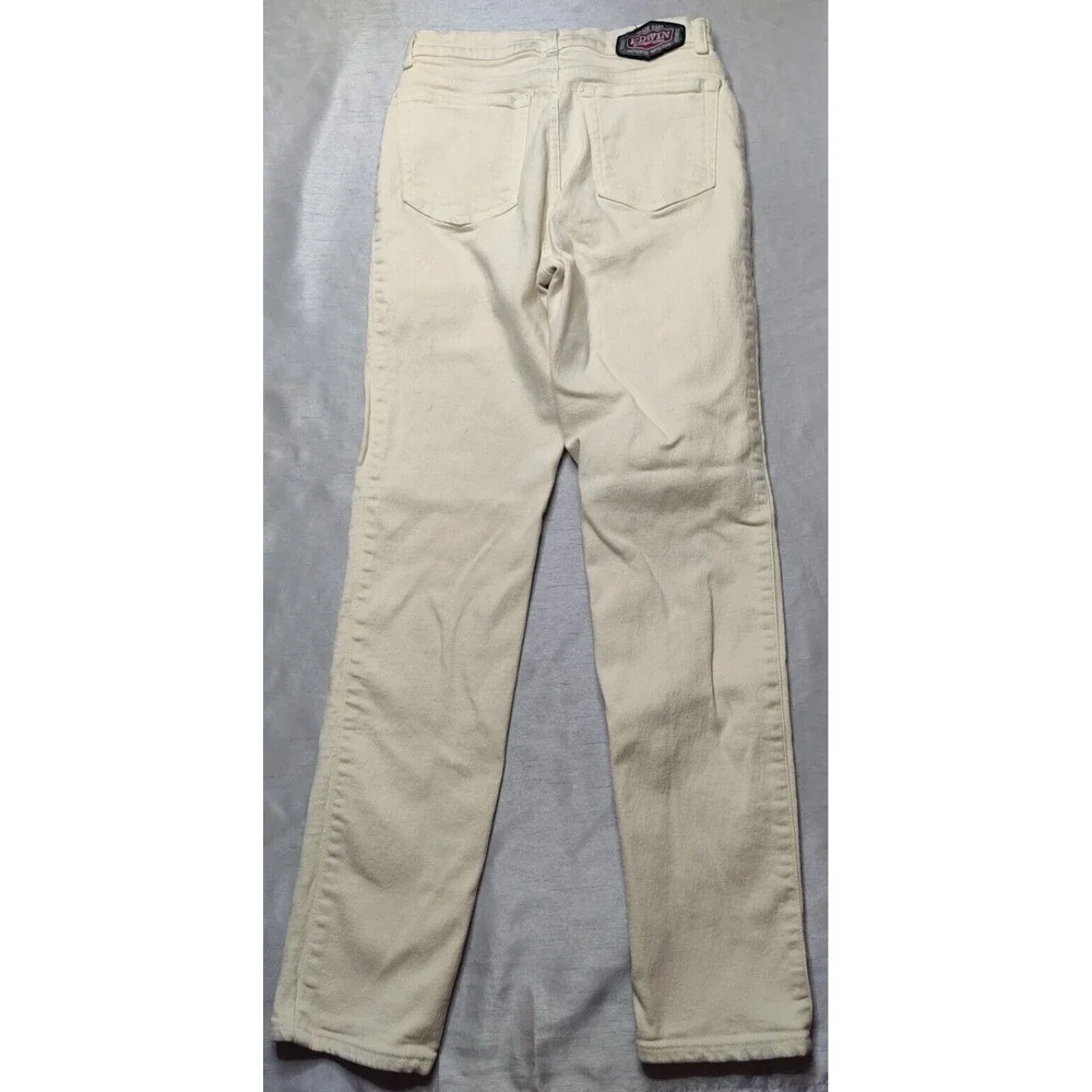 EDWIN SAVANNAH STRETCH Men 31X31 Cream‎ Denim Jeans Made In Japan